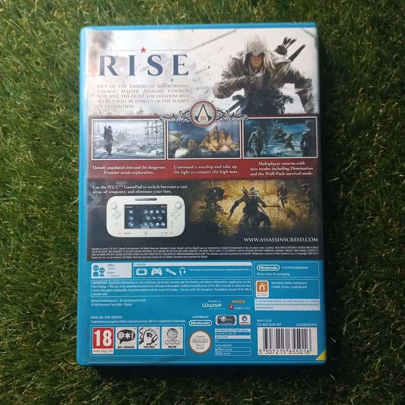 Assassin's Creed III | Wii U | Nintendo Wii U | Used Game