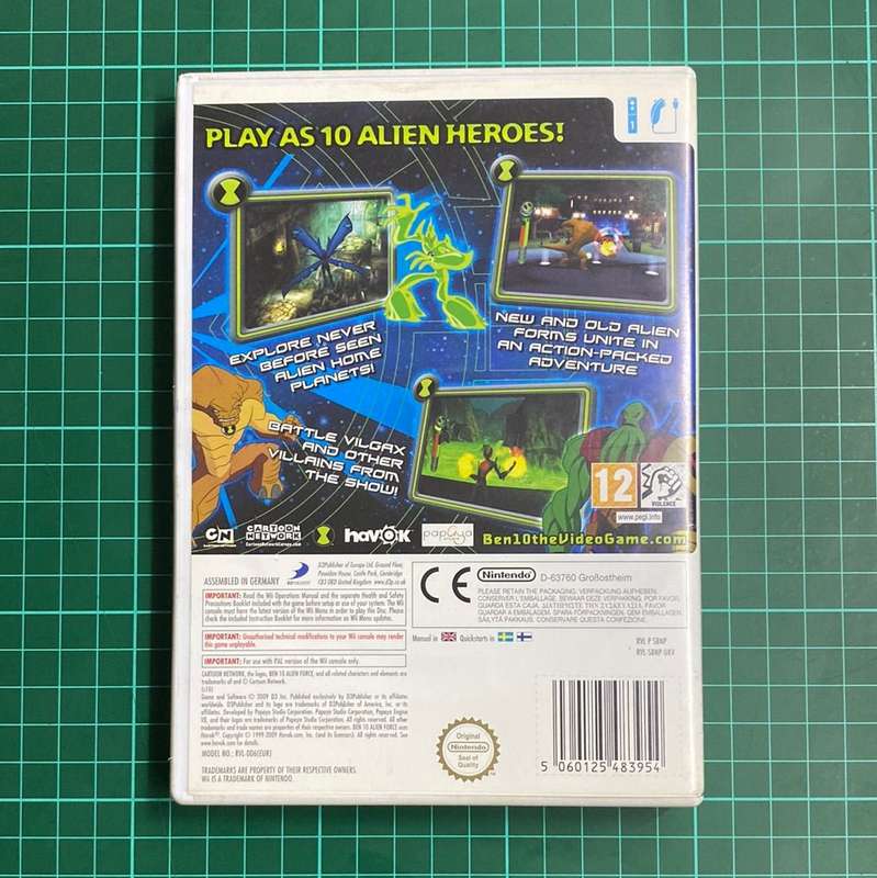 Ben 10 Alien Force: Vilgax Attacks | XBOX 360 | Used Game | No Manual