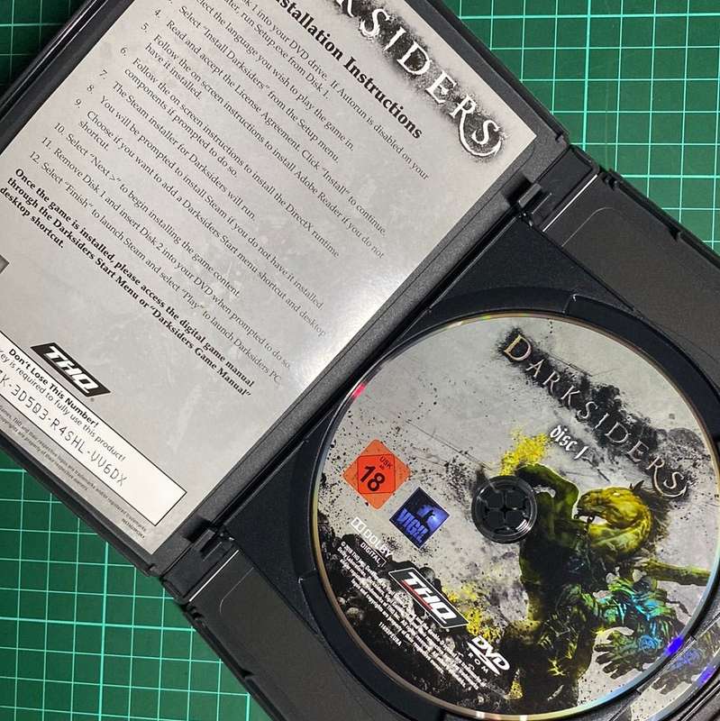 Darksiders | Install Key Code Used | PC | Used Game