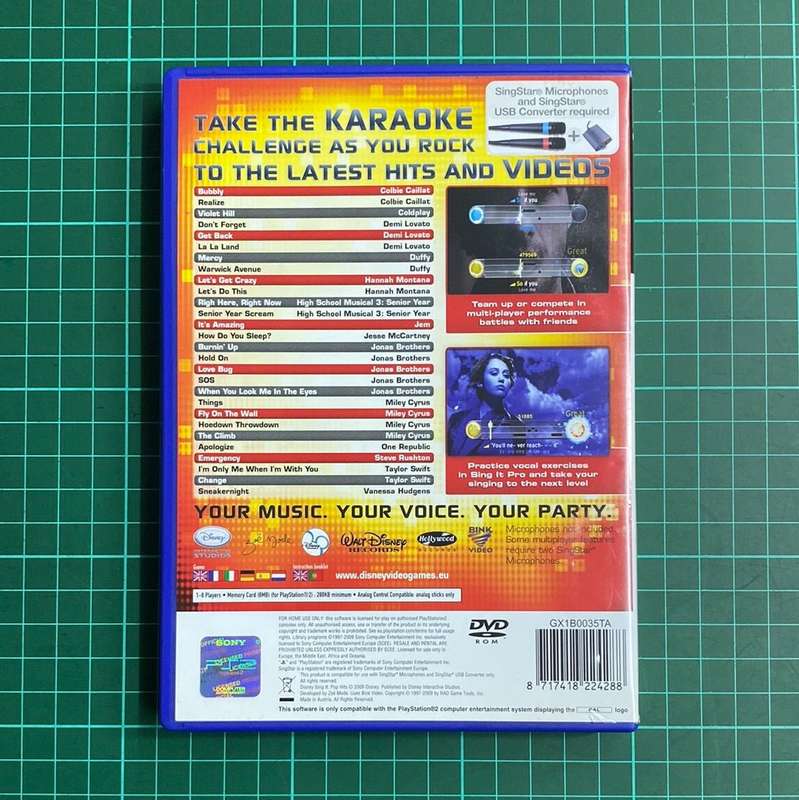 Disney Sing It: Pop Hits | PS2 | PlayStation 2 | Used Game