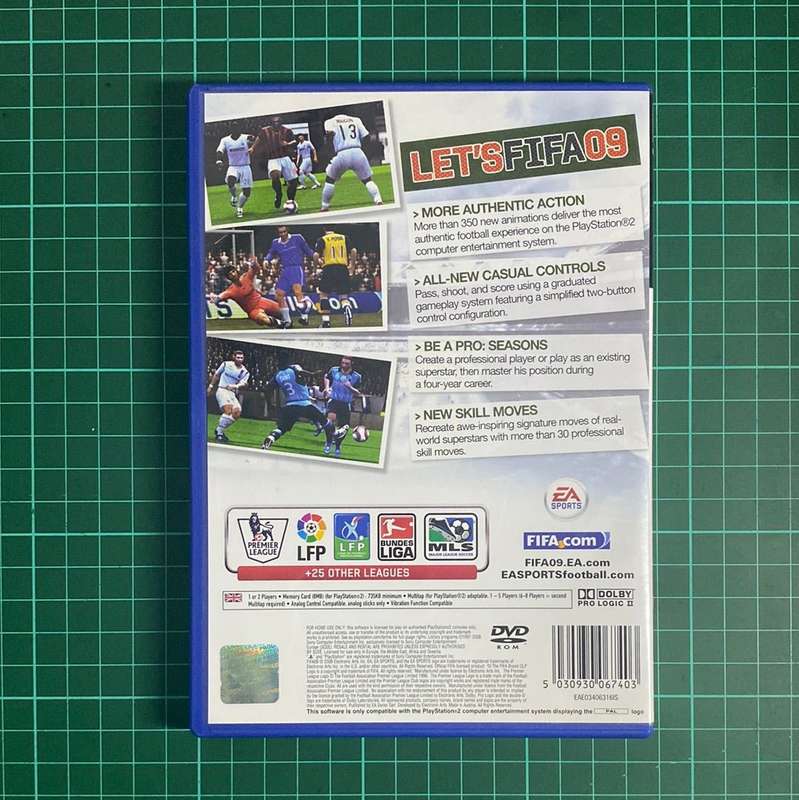 FIFA 09 | PS2 | PlayStation 2 | Used Game
