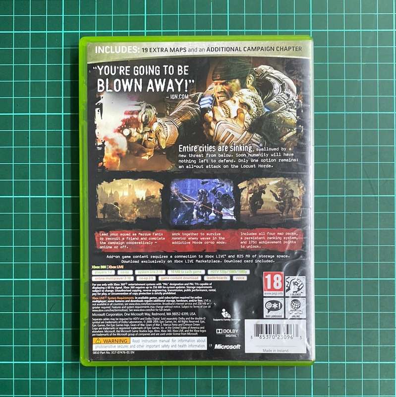 Gears of War 2 | Classics | XBOX 360 | Used Game