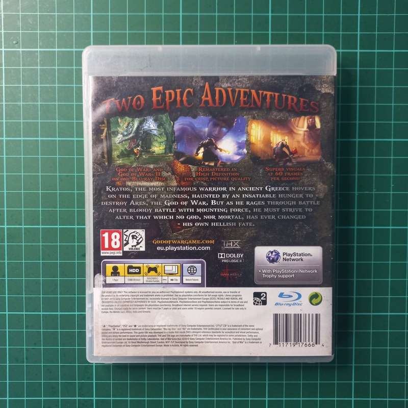 God of War Collection | PS3 | Playstation 3 | Used Game | No Manual