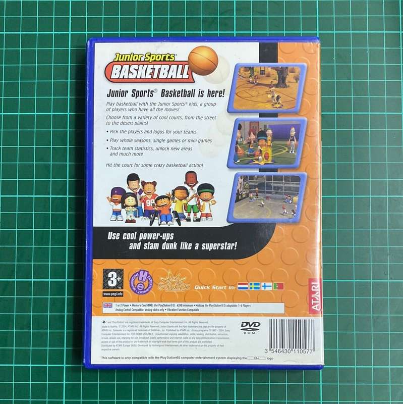 Junior Sports Basketball | PS2 | PlayStation 2 | Used Game | No Manual