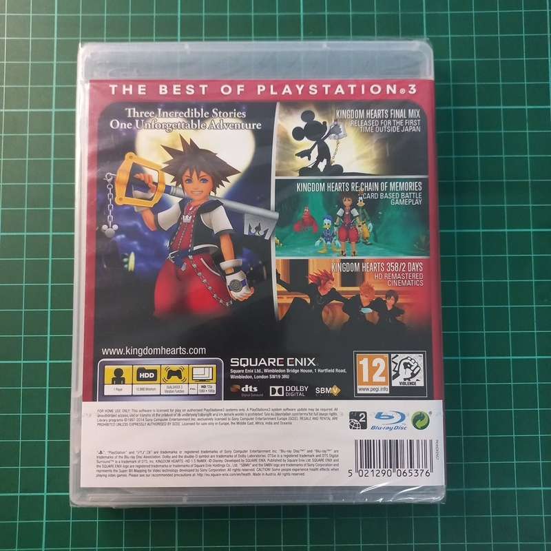 Kingdom Hearts: HD 1.5 Remix | Essentials | PlayStation 3 | PS3 | New Sealed