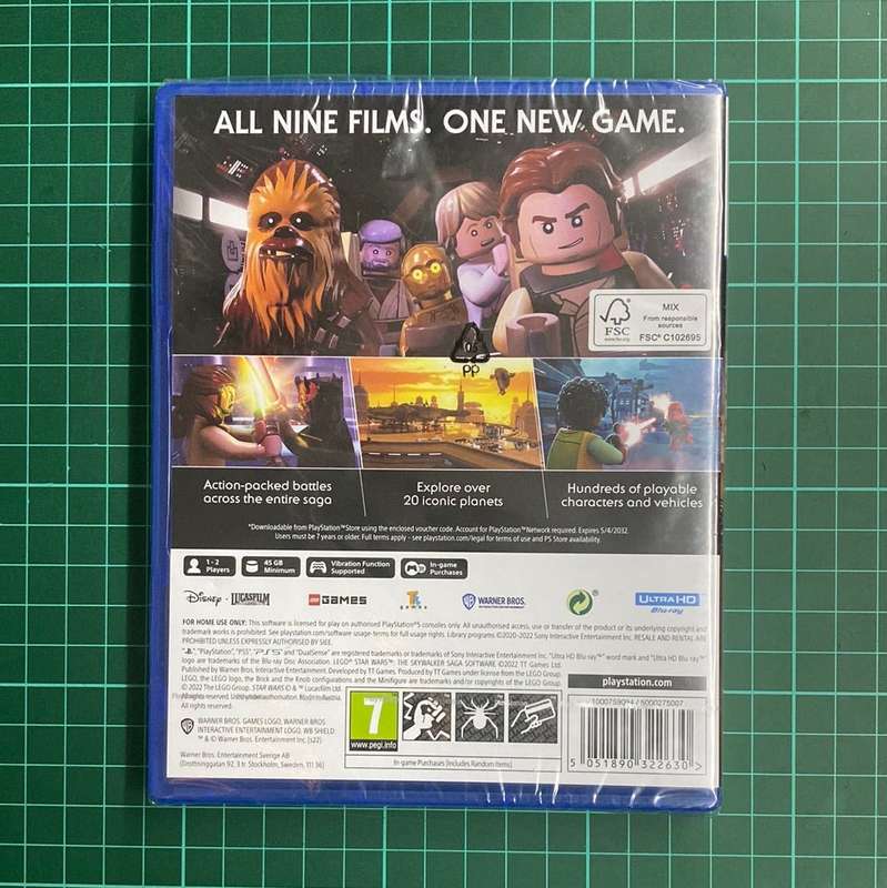 LEGO Star Wars: The Skywalker Saga | PS5 | PlayStation 5 | New Sealed