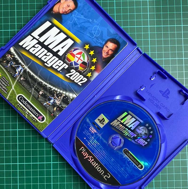 LMA Manager 2002 | PS2 | PlayStation 2 | Used Game