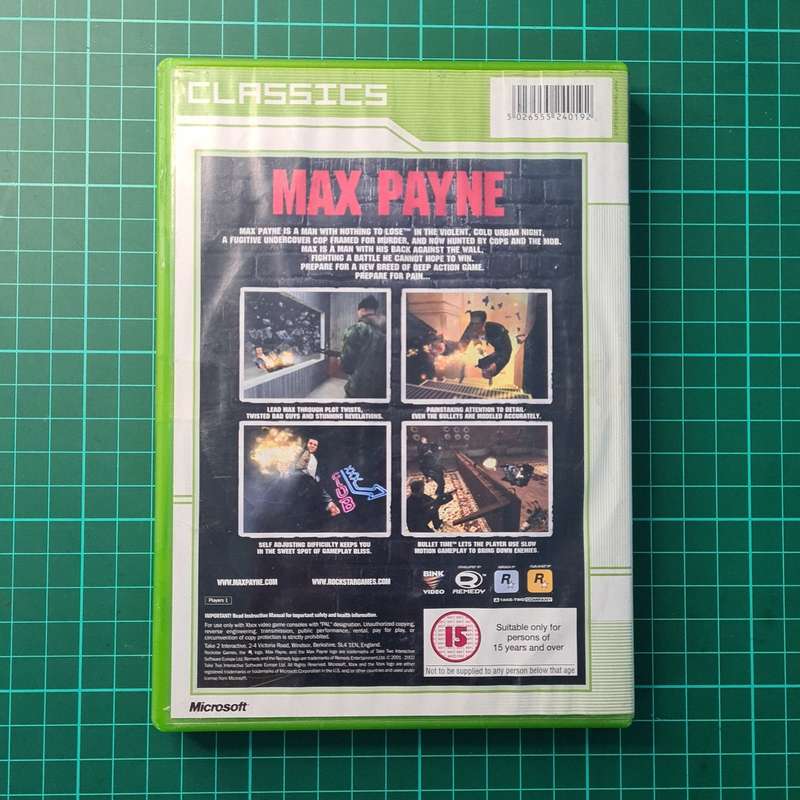 Max Payne | Classics | XBOX | Used Game