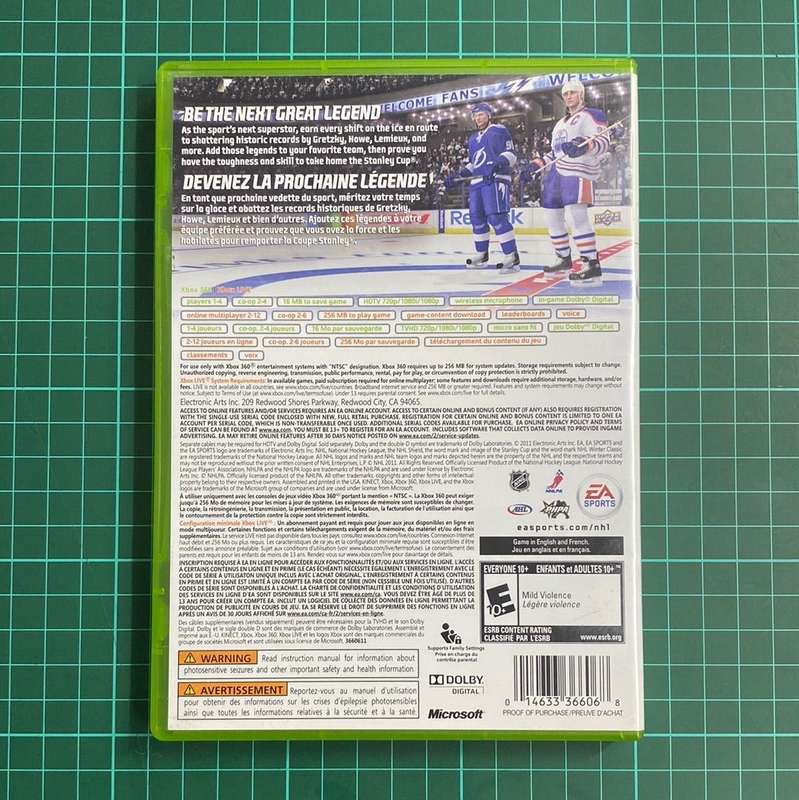 NHL 12 | XBOX 360 | Used Game