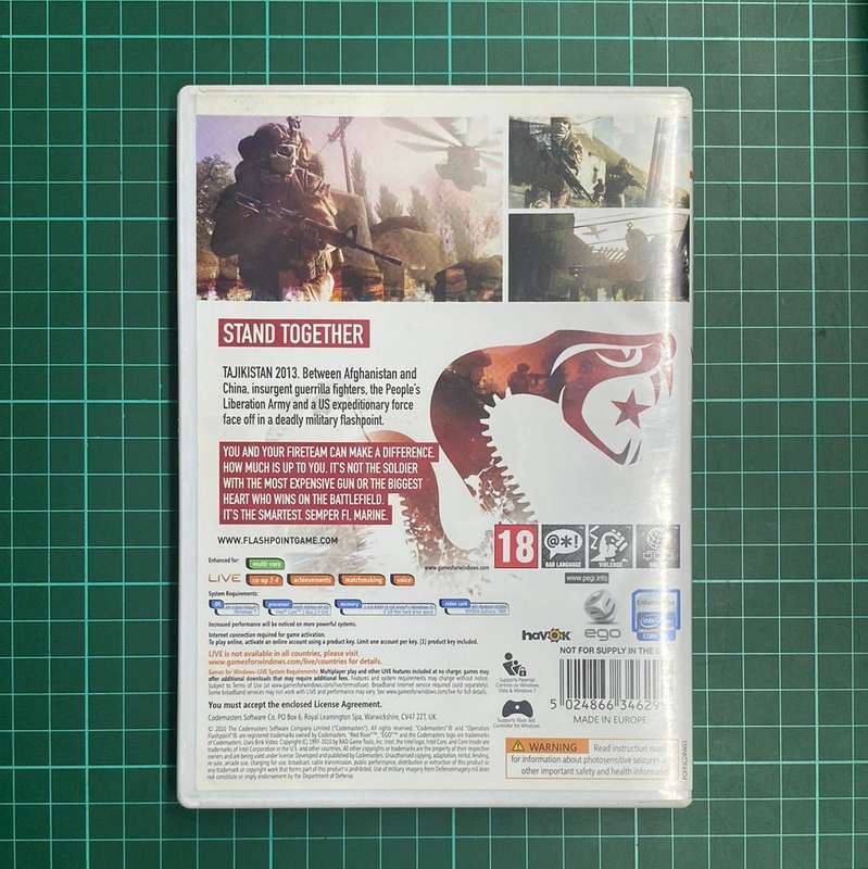 Operation Flashpoint: Red River | PC | Used Game
