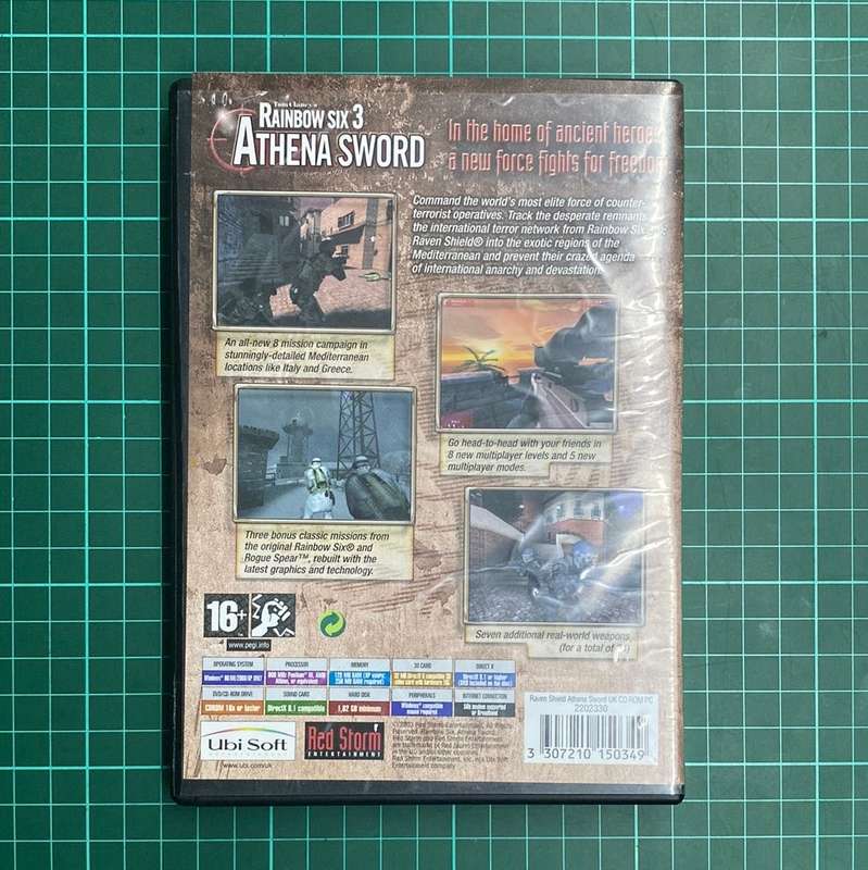 Rainbow Six 3: Athena Sword | Ubisoft | PC | Used Game