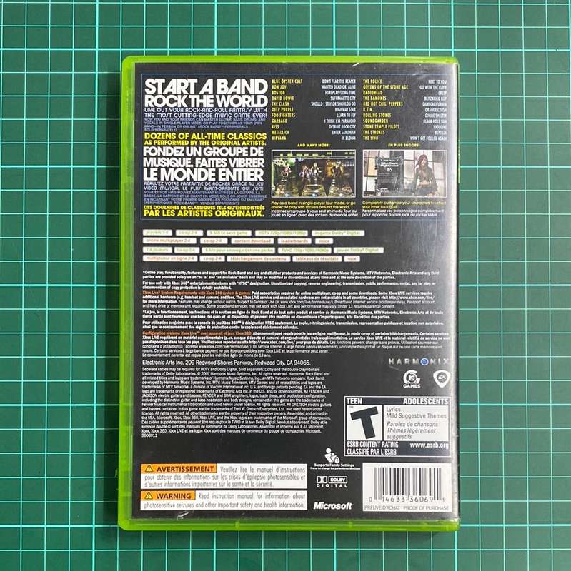 Rock Band | XBOX 360 | Used Game