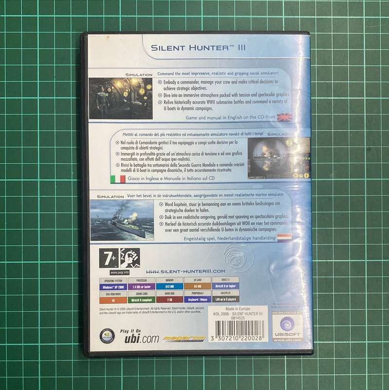 Silent Hunter 3 | Ubisoft Exclusive | PC | Used Game