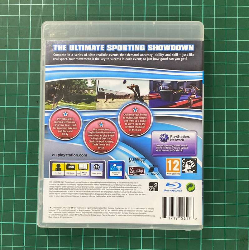 Sports Champions | Move | PS3 | PlayStation 3 | Used Game