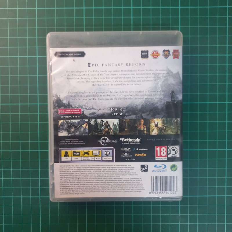 The Elder Scrolls V Skyrim | PS3 | Playstation 3 | Used Game