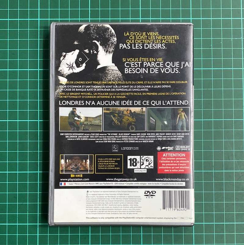The Getaway: Black Monday | PS2 | PlayStation 2 | Used Game