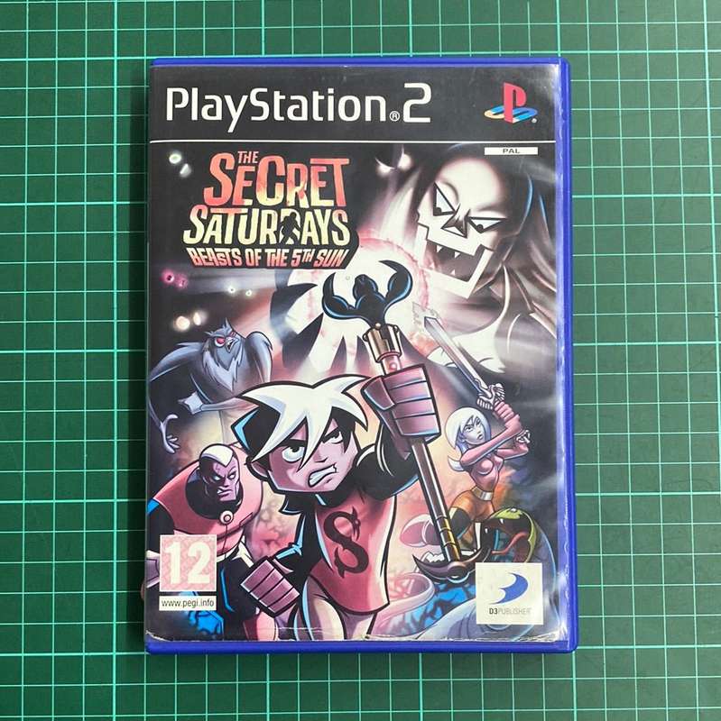The Secret Saturdays: Beast of the 5th Sun | PlayStation 2 | PS2 | Used Game | No Manual