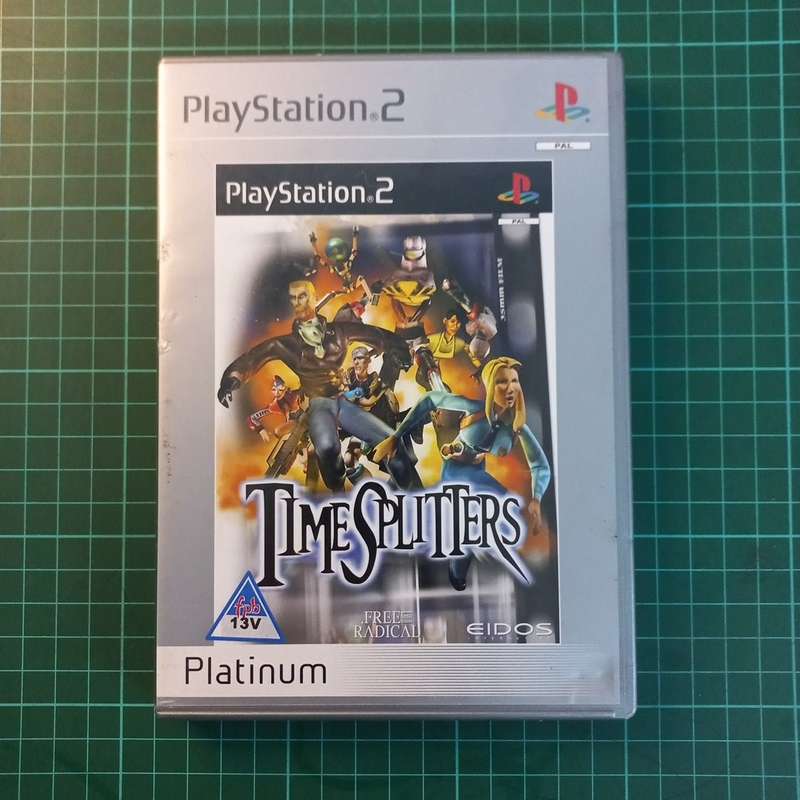 TimeSplitters | PlayStation 2 | PS2 | Platinum | Used Game | No Manual