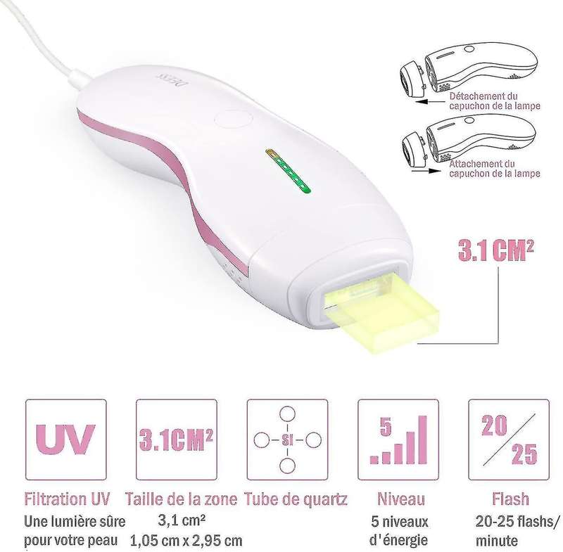 Deess Series 3 IPL Hair Removal