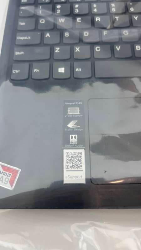 Lenovo Ideapad s145 Keyboard and Track Pad (Spares/Casing Damaged)