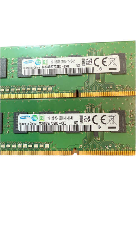 2GB DDR3 12800U-11-13-A1 Samsung Ram