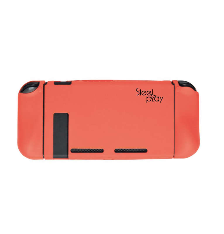 Steelplay - Silicone Protective Cover - Pink (Switch)