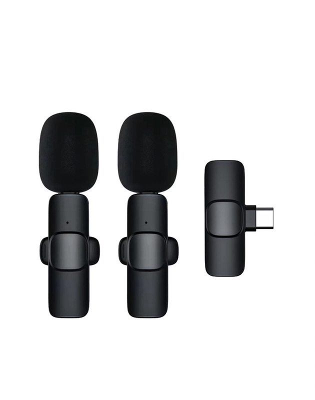 Wireless Dual Lavalier Microphone Type C