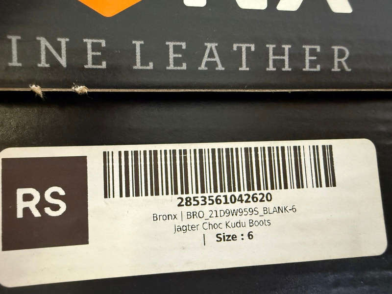 Bronx Jagter Choc Kudu Boots - UK 6