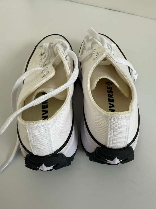Converse Run Star Hike White Sneaker - UK 4