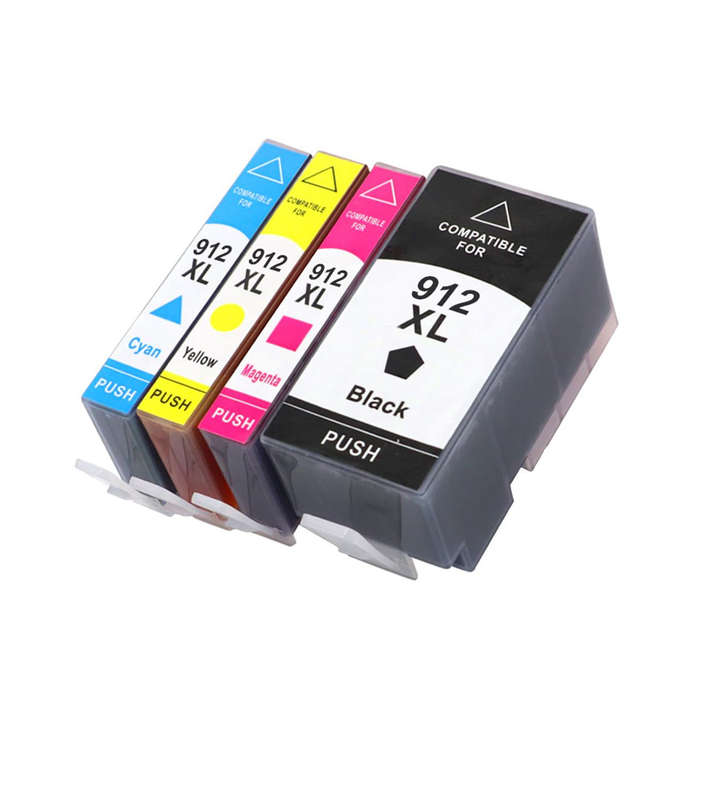 Inkjet Cartridges Compatible with HP 912XL /912 - Multipack
