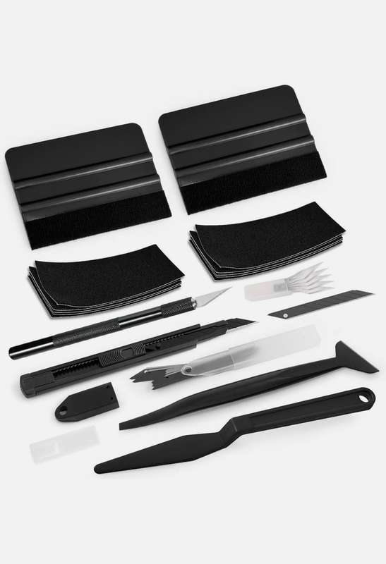 Vynil Wrap Tool Set with Knife and Bubble Popping Pen