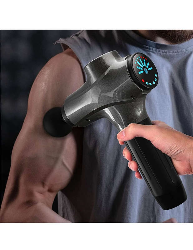 Athleum Y12 Percussion Massage Gun With 19 Attachments