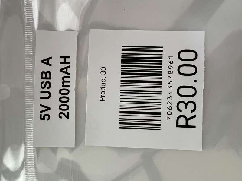 5V USB A 2000mAh