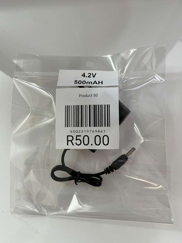 Power Supply DC 4.2V 500mAh