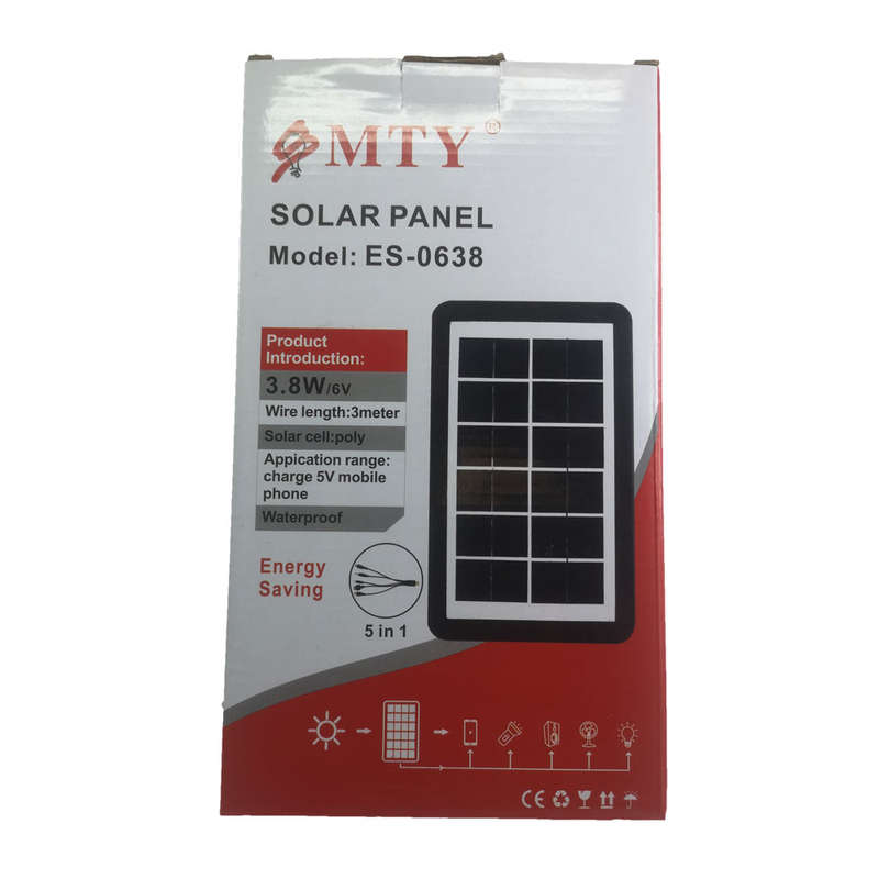 MTY ES-0638 6v3.8w Solar Panel