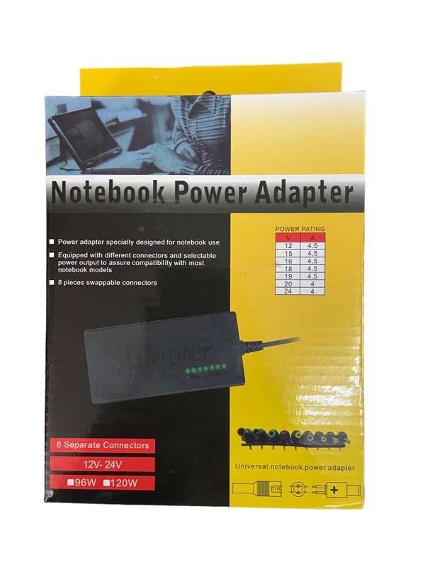 Universal Laptop Charger 80W