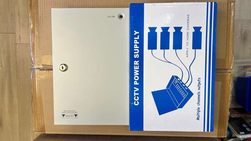 18 Channel CCTV Power Supply Distribution Box/Camera Power Box and distribution board only