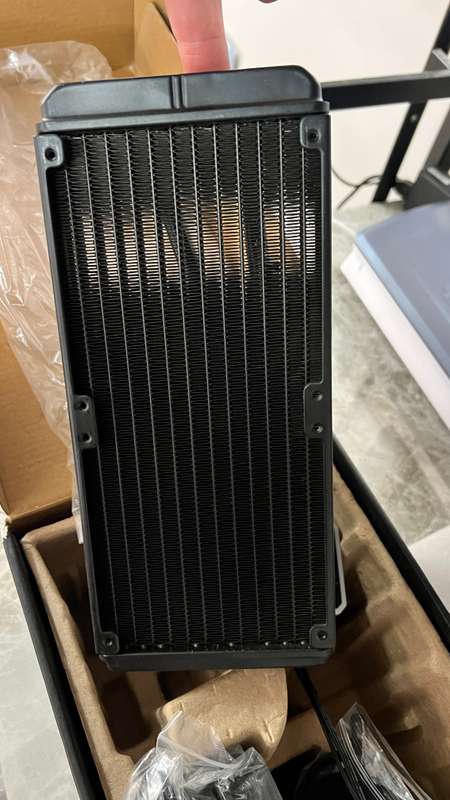 Cougar AQUA 240 RGB All In One CPU Liquid Cooler / More than 100 RGB Effects / Motherboard Synchr...
