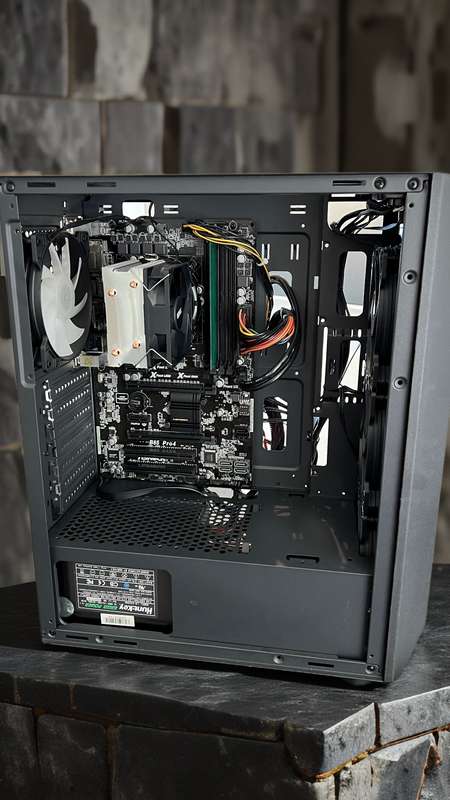 i5 4460 PC In New Cougar Gaming Case (ARGB Controller And 4 Fans)