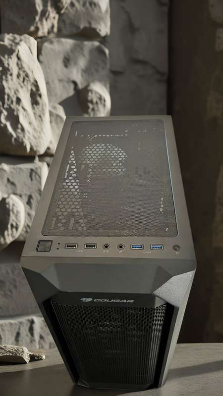 i5 4460 PC In New Cougar Gaming Case (ARGB Controller And 4 Fans)