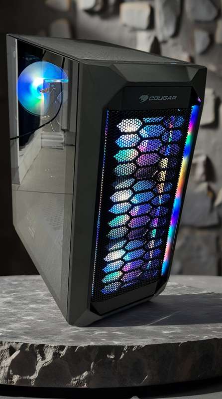 i5 4460 PC In New Cougar Gaming Case (ARGB Controller And 4 Fans)