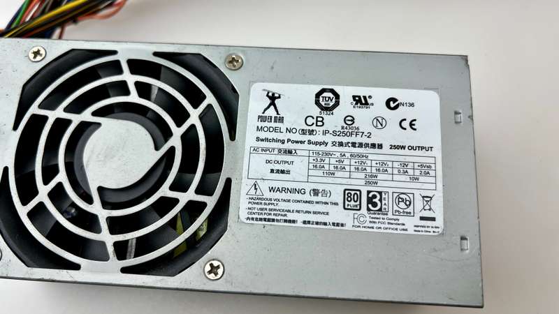 Ip-S250FF7-2 250W Tfx PSU Power Supply