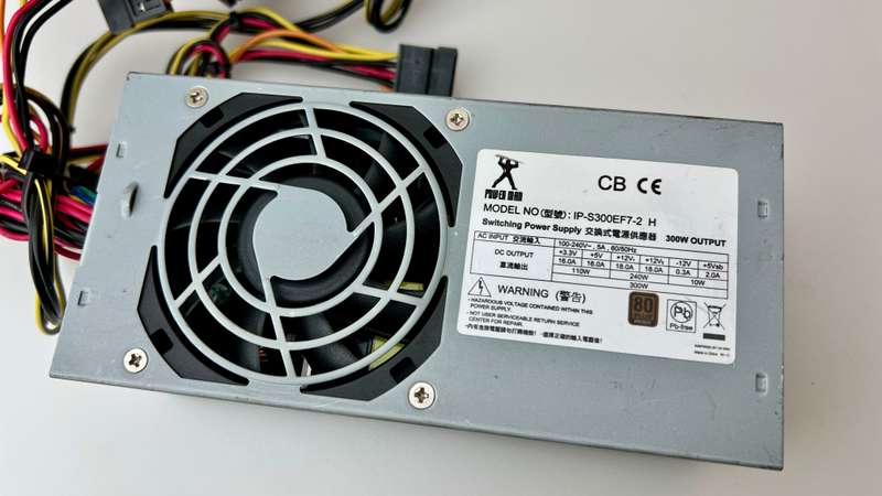 PC Power Supply IP-S300EF7-2 H Mecer Universal 300W 80+ TFX2.1 Power Supply Unit IP-S300EF7-2