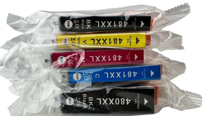 Canon 480 XXL / 481 XXL Ink Cartridge Multipack - Compatible