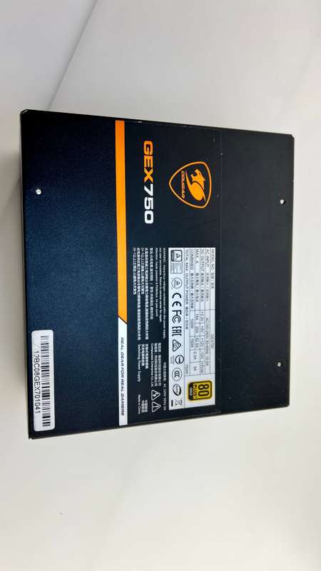 Cougar GEX 750W Modular Power Supply, Used Once