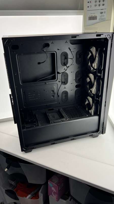 MX660 Mesh No Glass Side Panel, Includes ARGB Controller and 3xARGB Fans