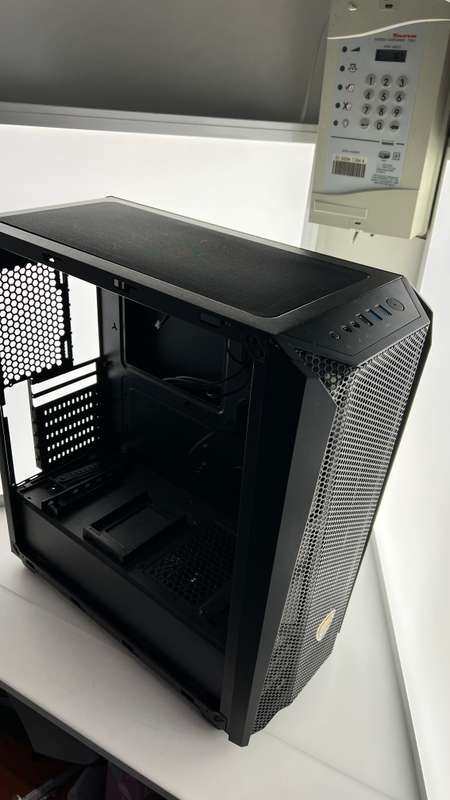 MX660 Mesh No Glass Side Panel, Includes ARGB Controller and 3xARGB Fans