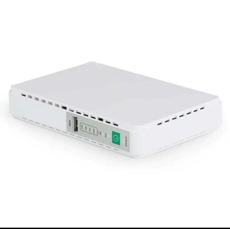 Digital World Portable Mini DC 8800Mah Poe Port 15V/24V Rack-mount Model UPS