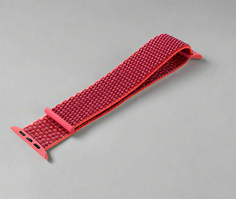 Nylon Sport Loop for Apple Watch 38mm/40mm/42mm Solid Pink