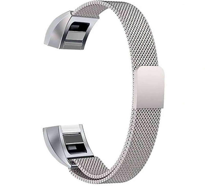 Fitbit Alta Compatible Milanese Stainless Steel Strap One Size Fits All